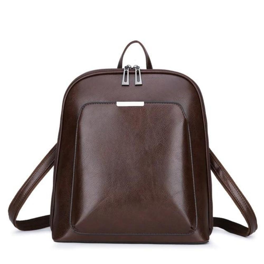 Saskia - Mochila Tradicional de Doble Zipper