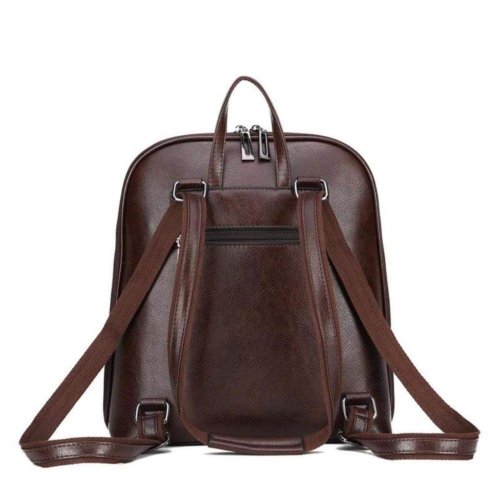 Saskia - Mochila Tradicional de Doble Zipper