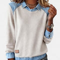 Valentine-Noor | Blusa larga de tendencia