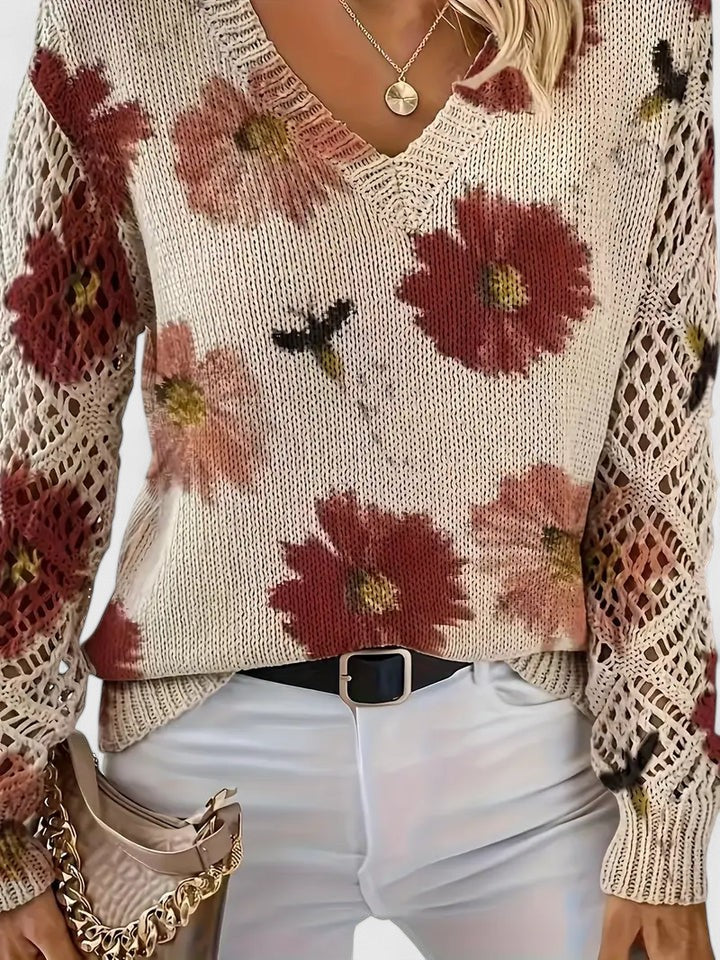 Aurelia | Suéter elegante con diseño floral
