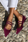 CELINA | Ballerina de Punta con Doble Correa