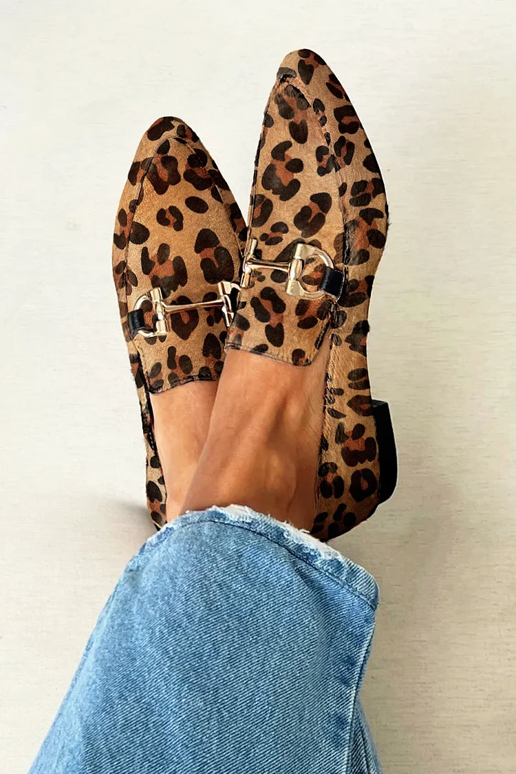 JUUL | MOCASINES ELEGANTES CON PATRÓN Y TACÓN DISCRETO