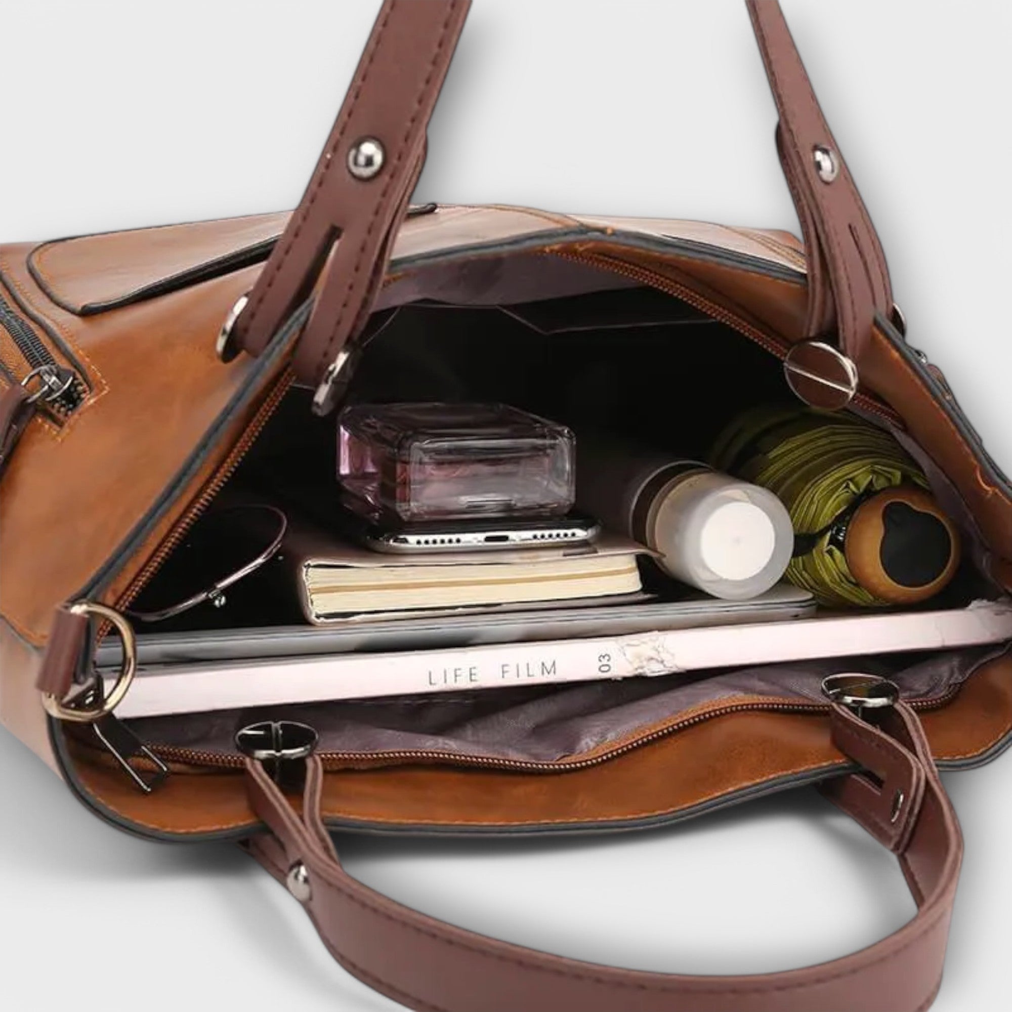 Serenya - Elegante Bolsa de Mano en Piel