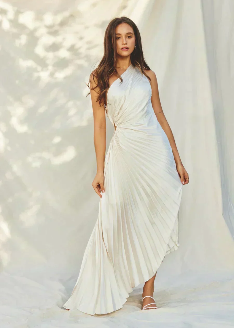 Lucie | Vestido Luz Dorada