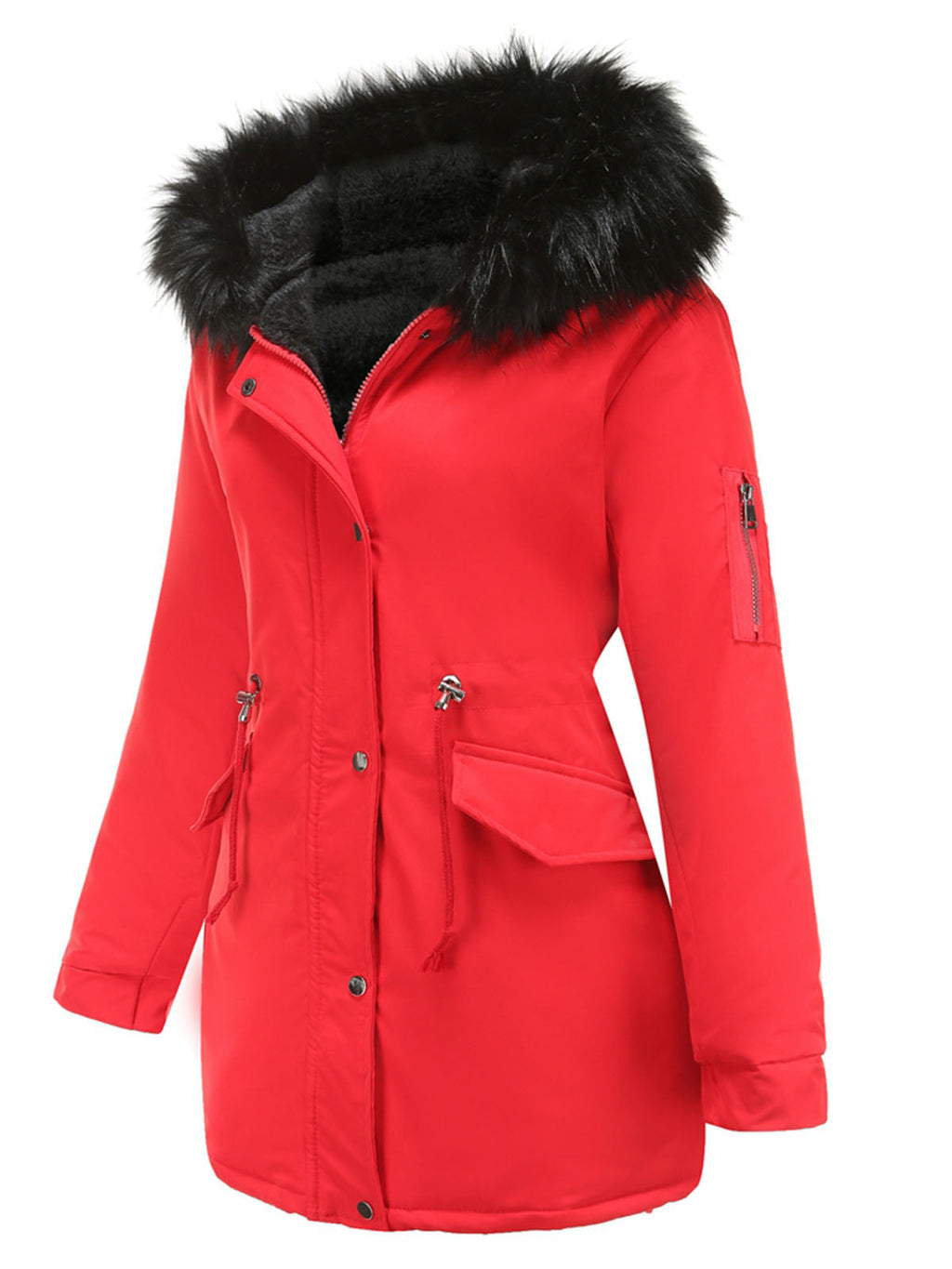 Arielle | Parka de invierno con suave forro de piel