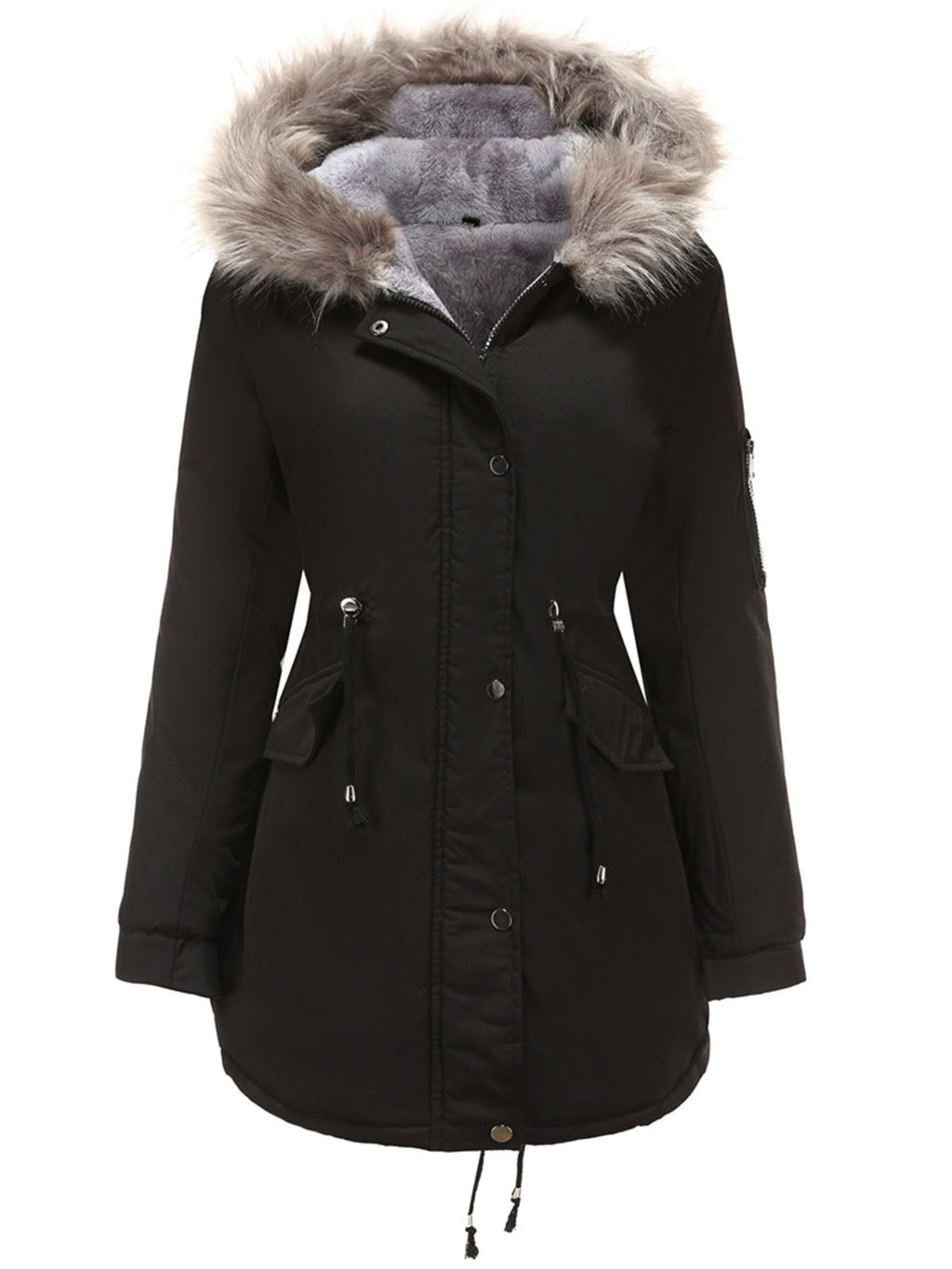 Arielle | Parka de invierno con suave forro de piel