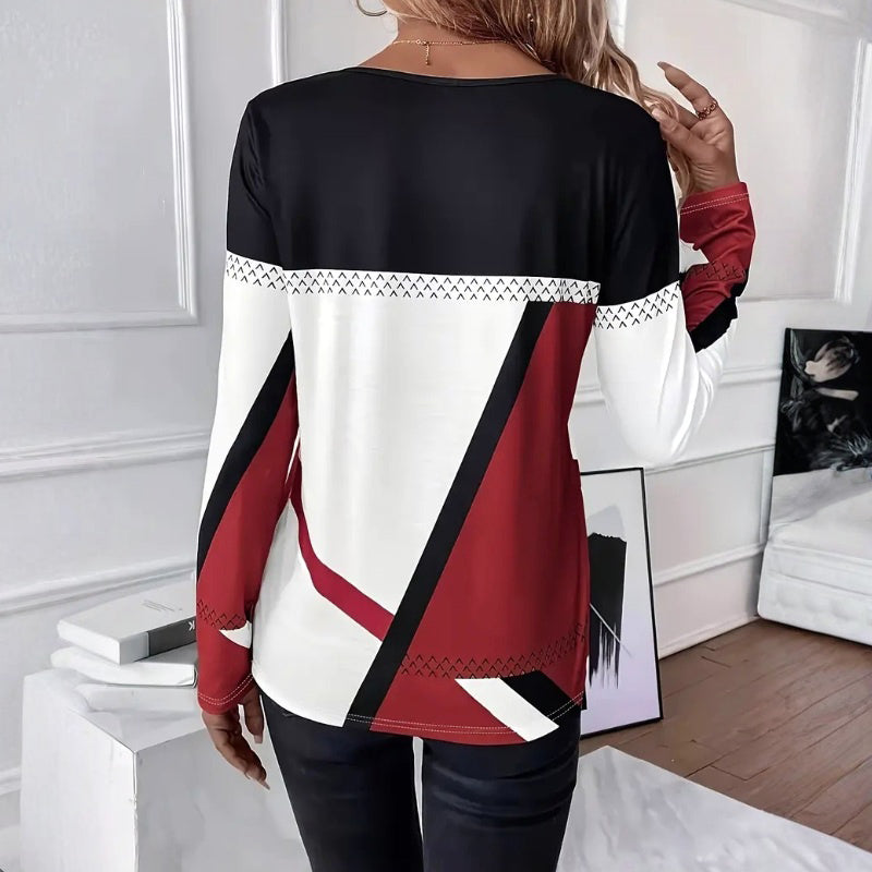 Christina | Camisa elegante de manga larga
