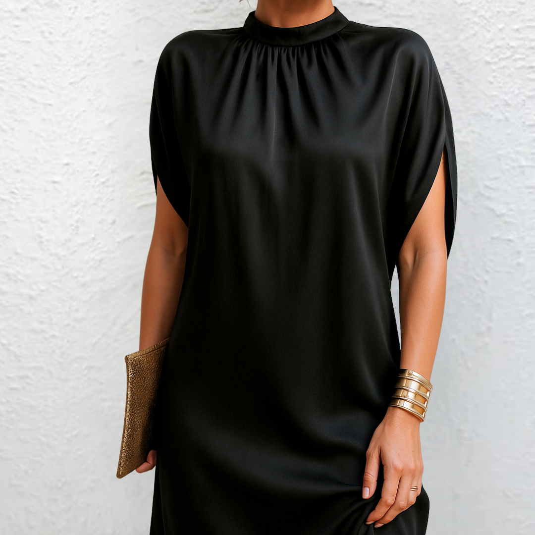 Camille | Vestido Negro Depurado