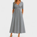Joanna | Vestido midi elegante