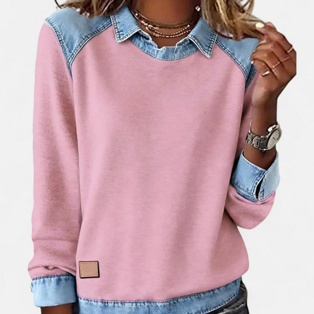 Valentine-Noor | Blusa larga de tendencia
