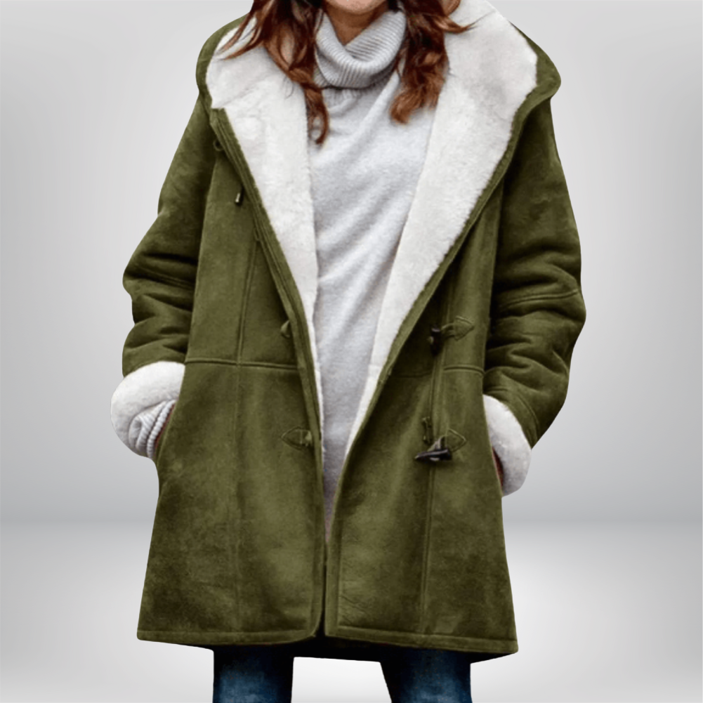 Léonie | Abrigo de piel de oveja Aspen