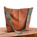 Greta - Bolsa de Piel Vintage con Correa Elegante