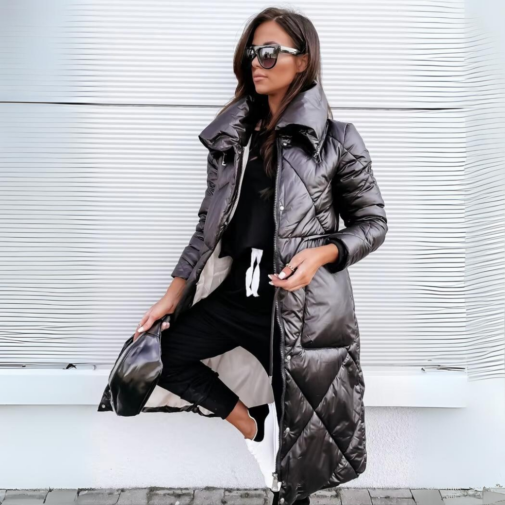 Noiréa | Chamarra capitonada elegante