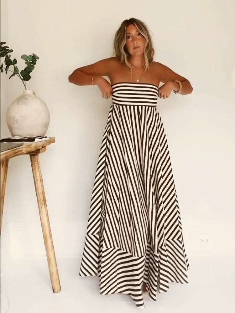 Damaris | Vestido Maxi Fruncido: Comodidad y Elegancia