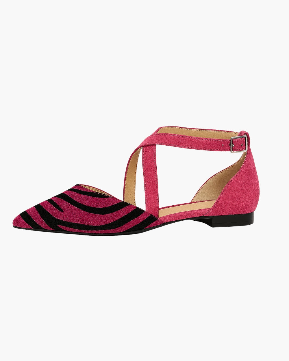 Asilia – Sandalias de Rayas con Punta