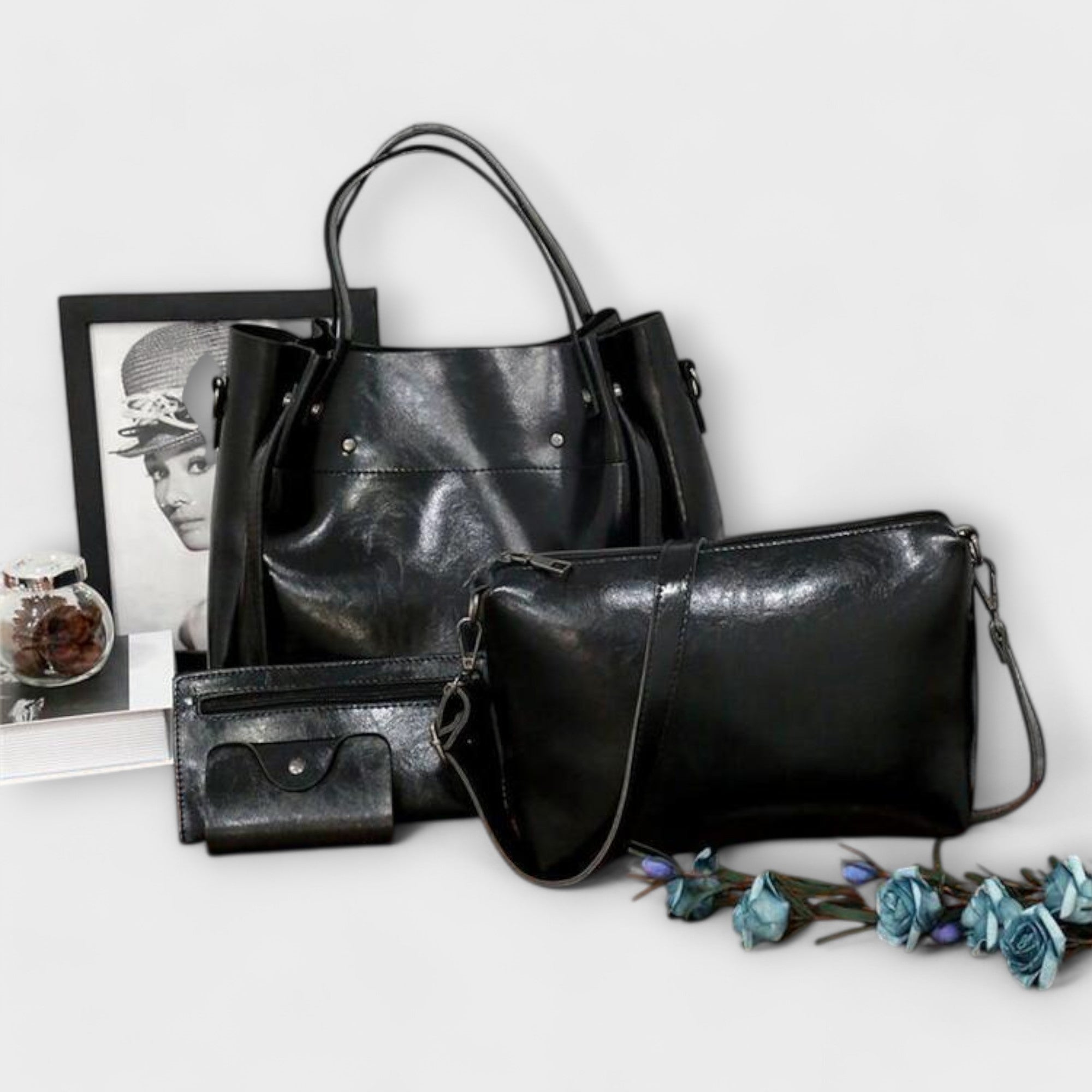 Azura - Set de 4 Bolsas Vintage