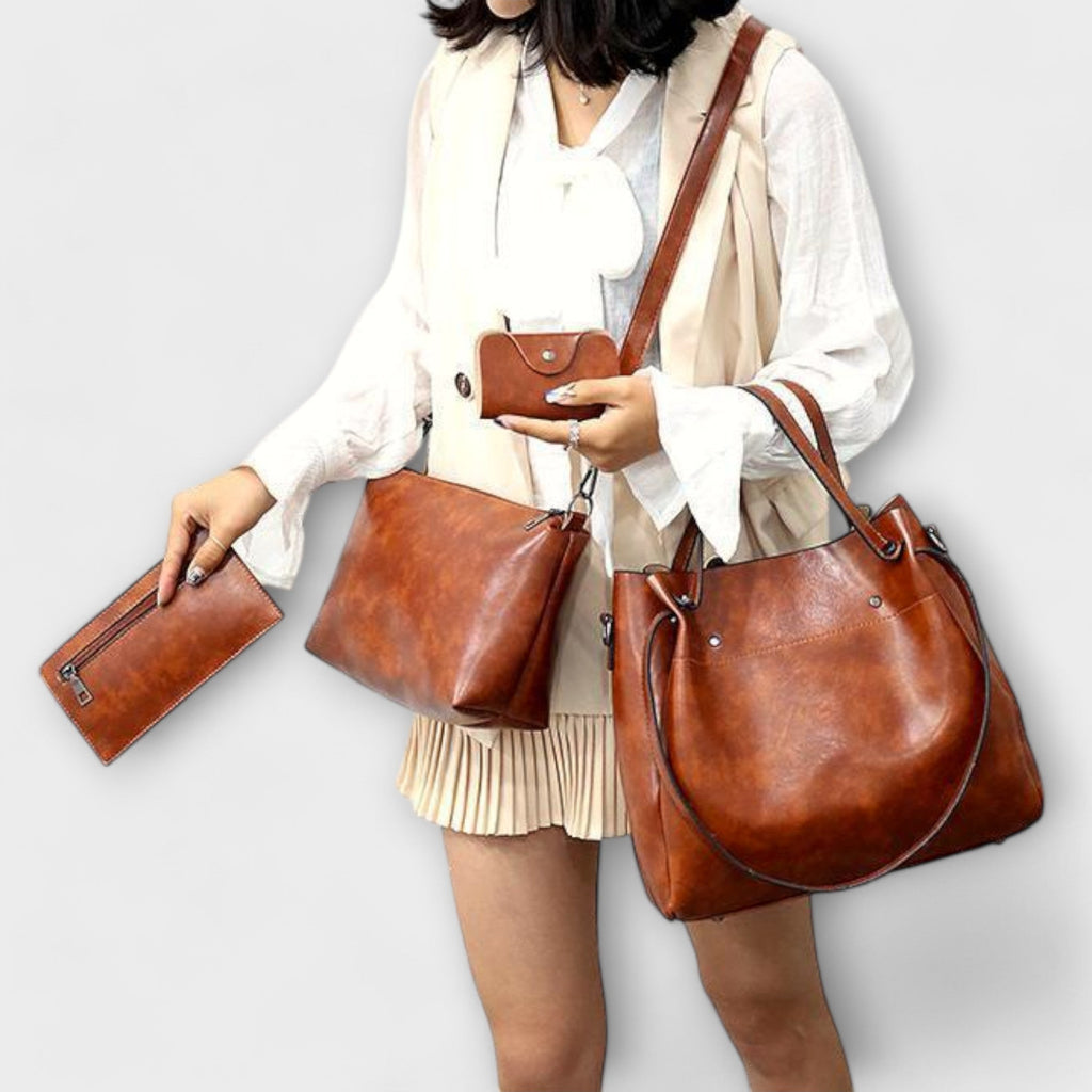 Azura - Set de 4 Bolsas Vintage