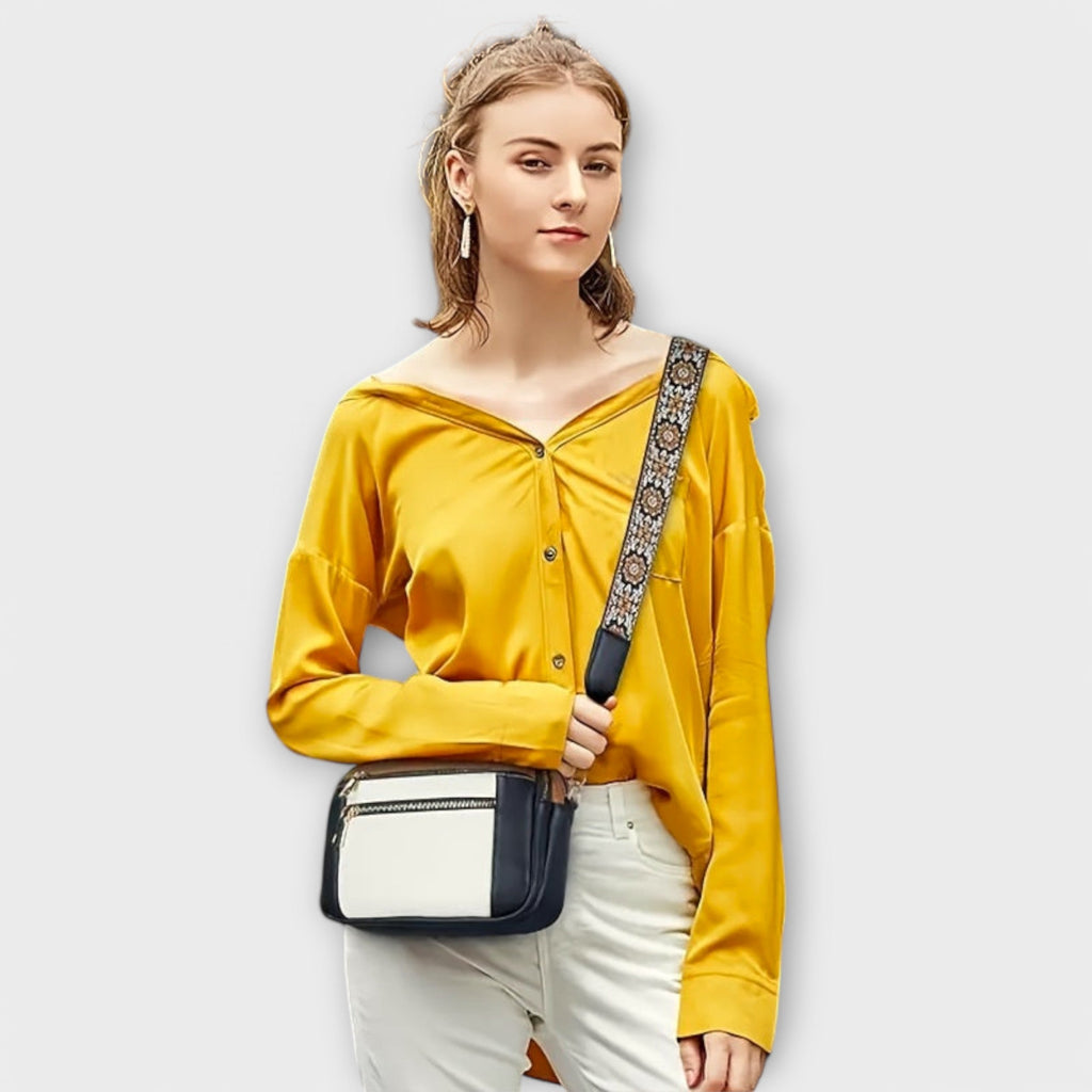 Aurora - Bolsa de Hombro en Piel Vegana