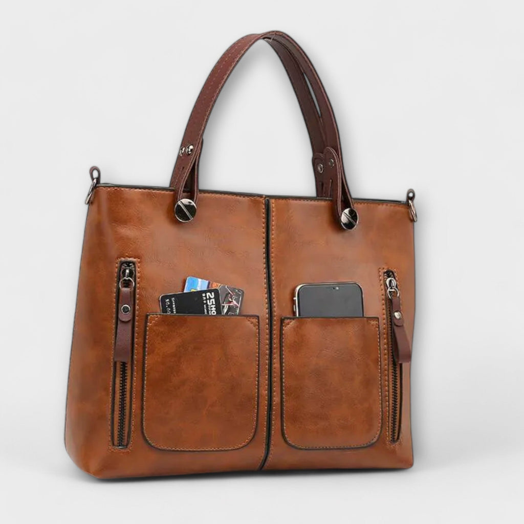 Serenya - Elegante Bolsa de Mano en Piel