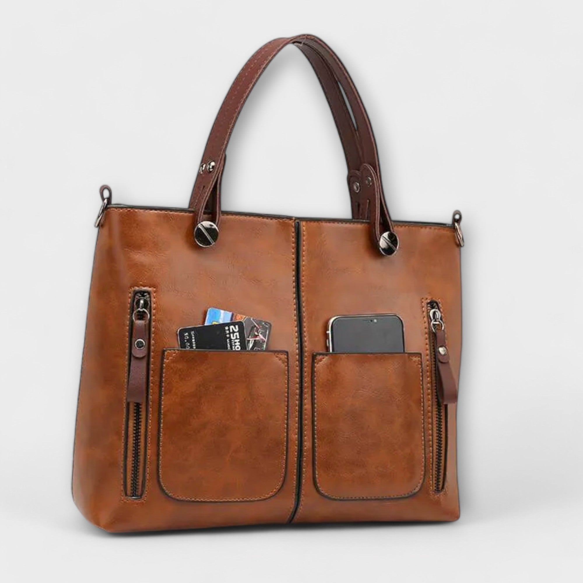Serenya - Elegante Bolsa de Mano en Piel