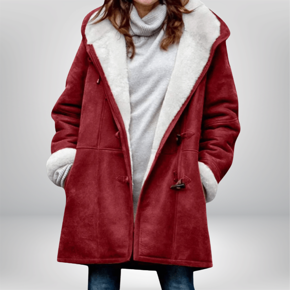 Léonie | Abrigo de piel de oveja Aspen