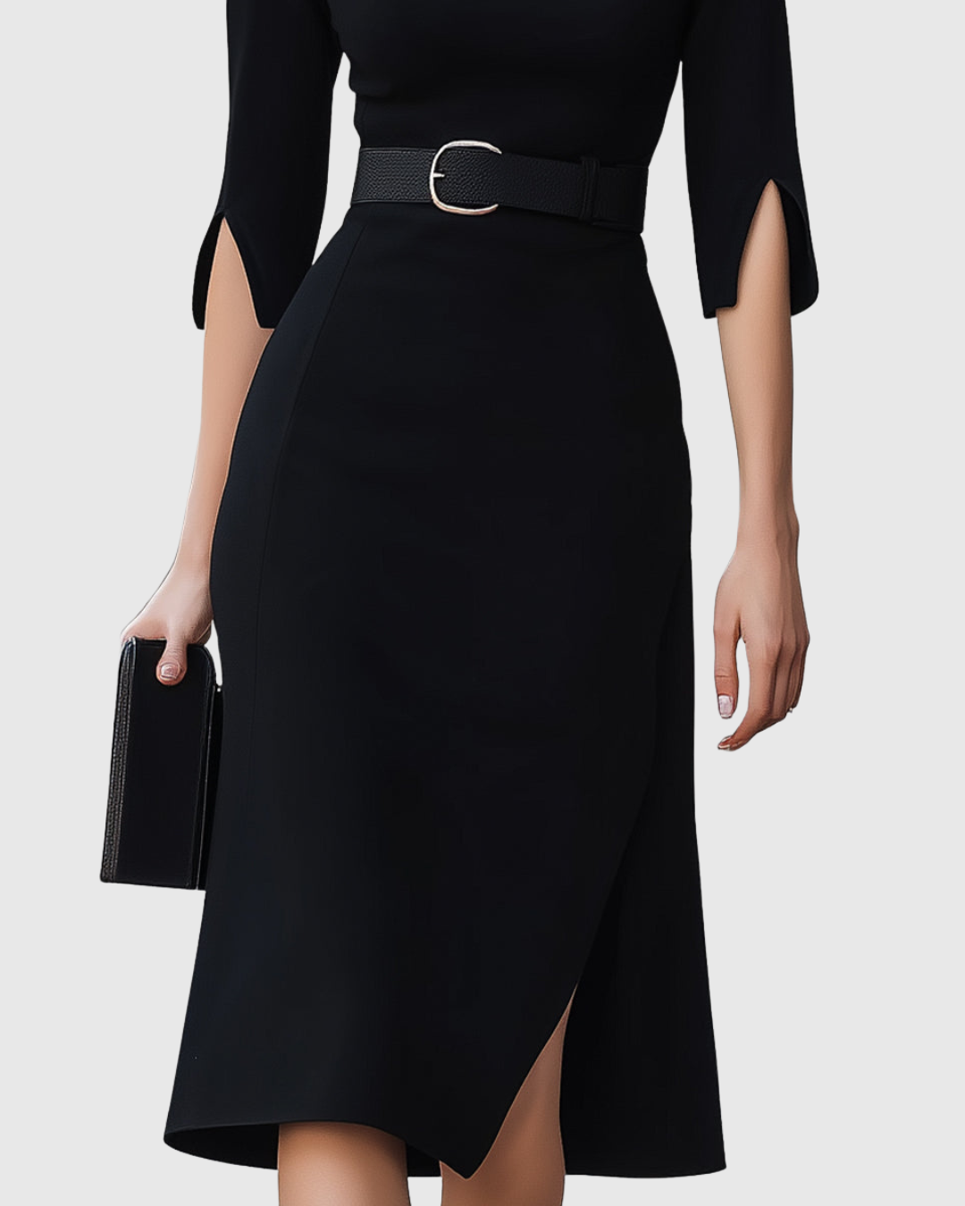 BLYTHEWYN | Vestido Midi Clásico