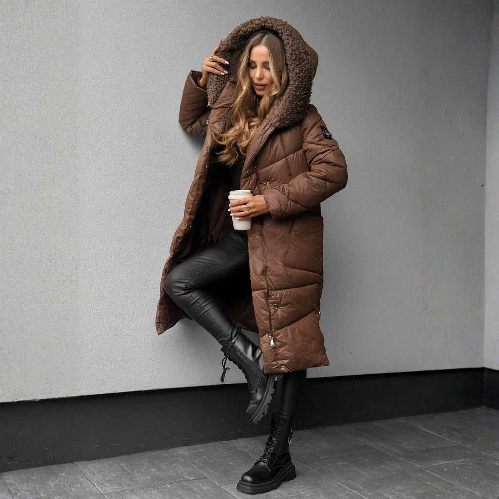 Élise | Abrigo de invierno capitonado