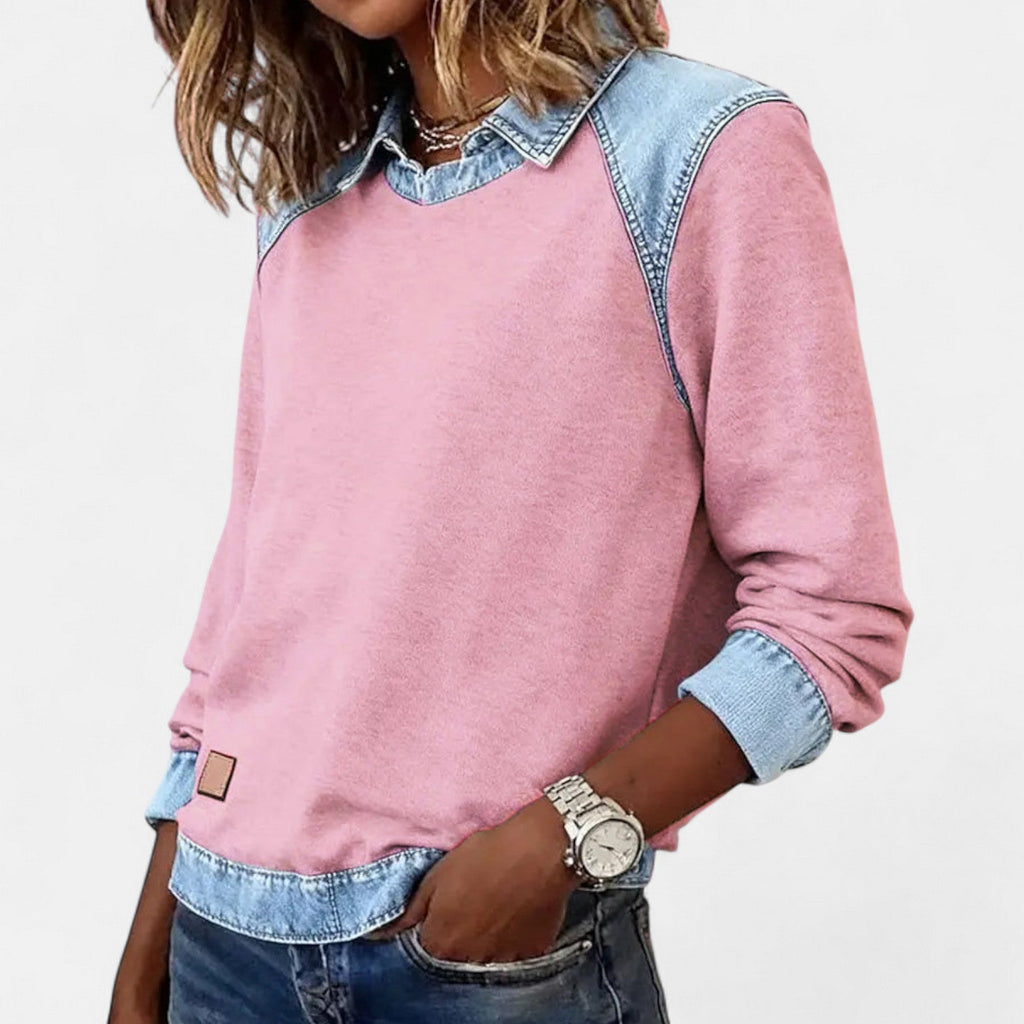 Valentine-Noor | Blusa larga de tendencia
