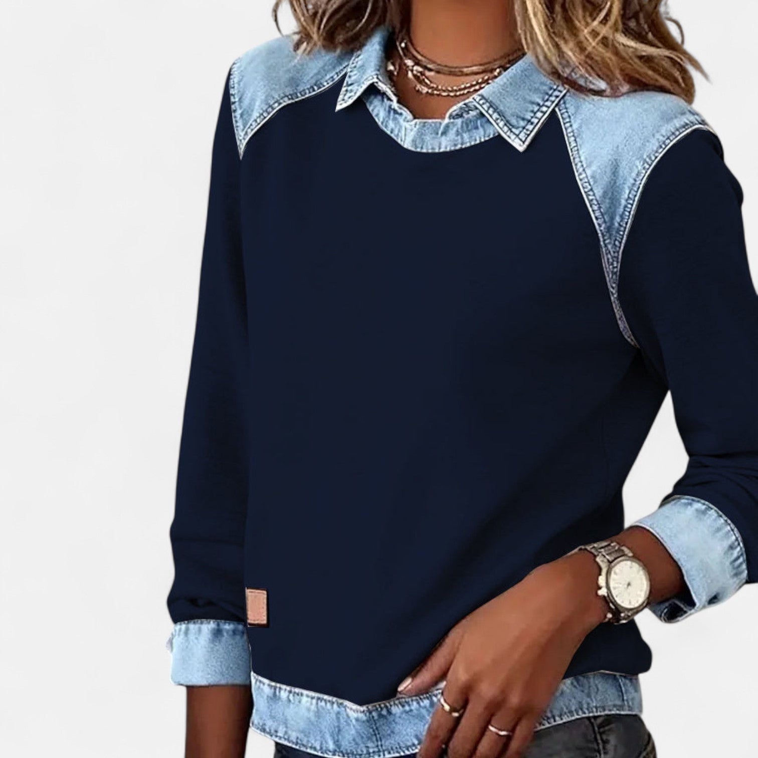 Valentine-Noor | Blusa larga de tendencia