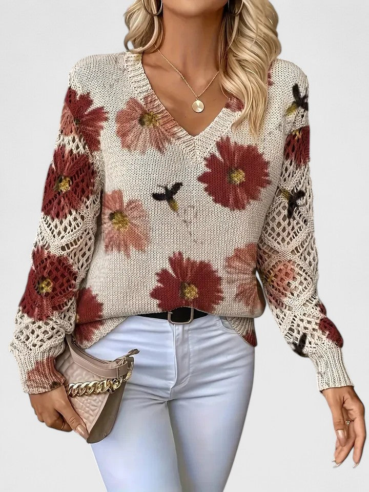Aurelia | Suéter elegante con diseño floral