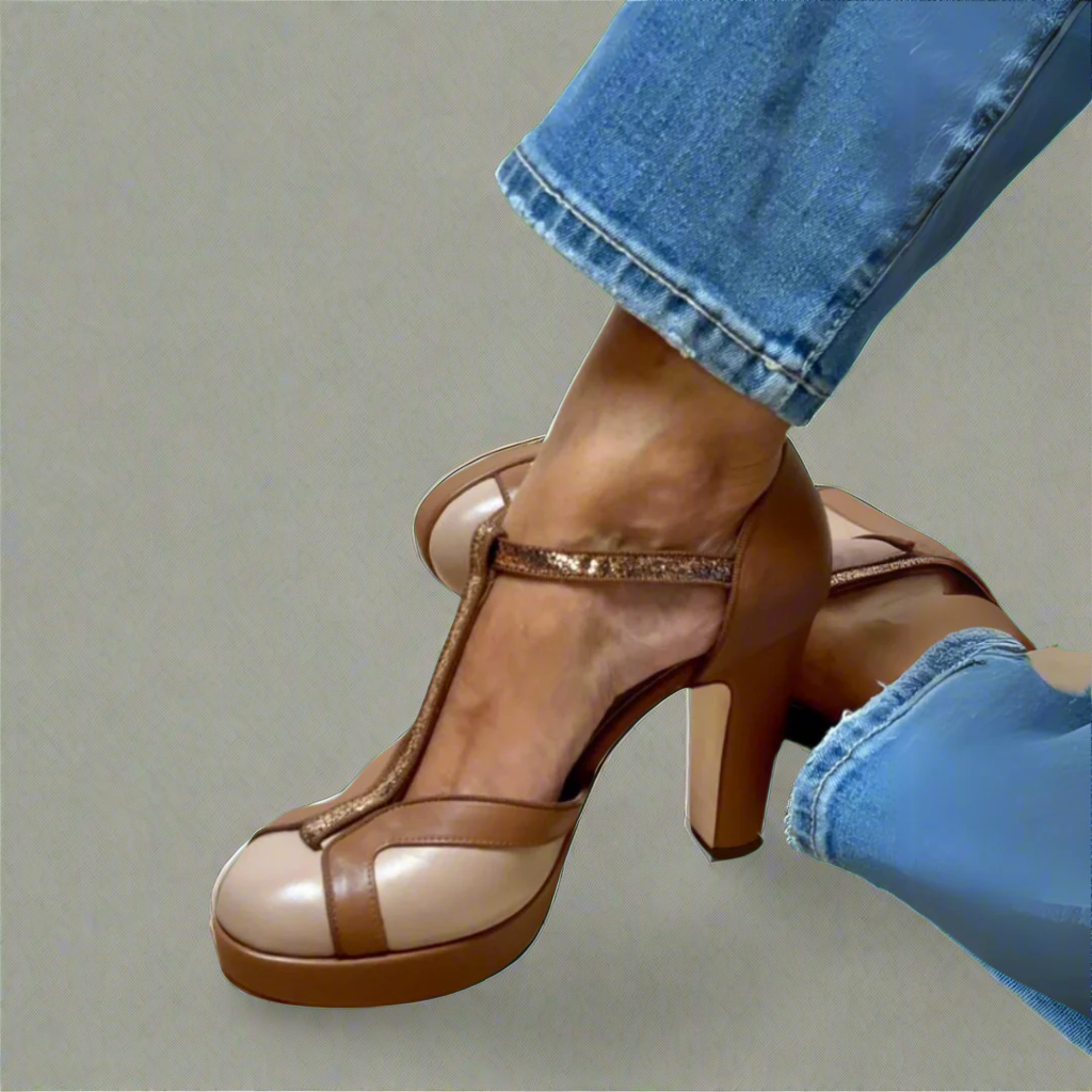 Sofia™ | Sandalias de Tacón Elegantes