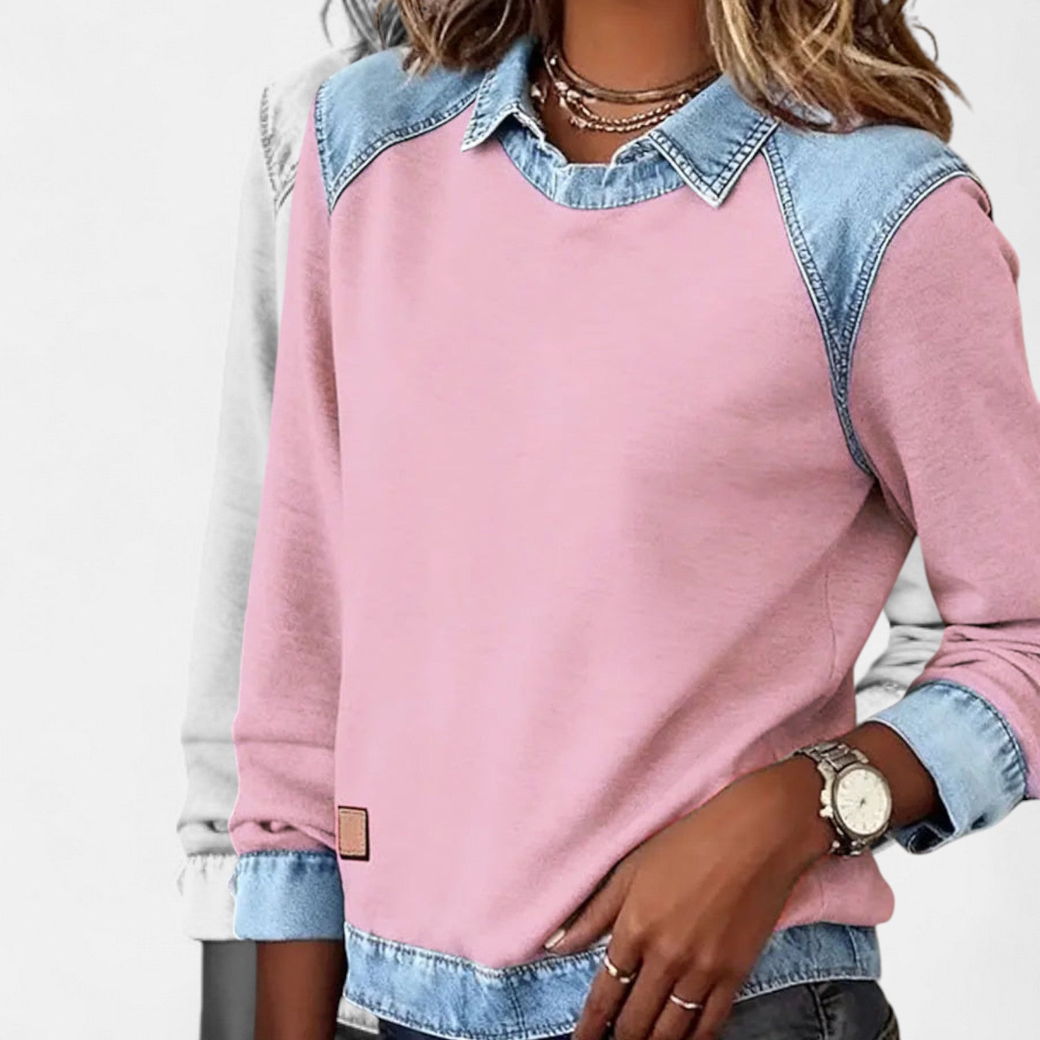 Valentine-Noor | Blusa larga de tendencia