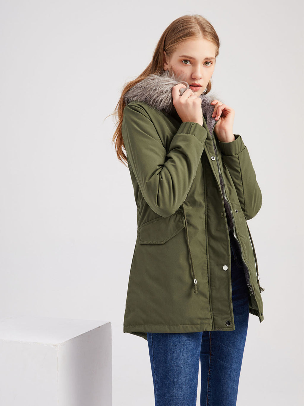 Arielle | Parka de invierno con suave forro de piel