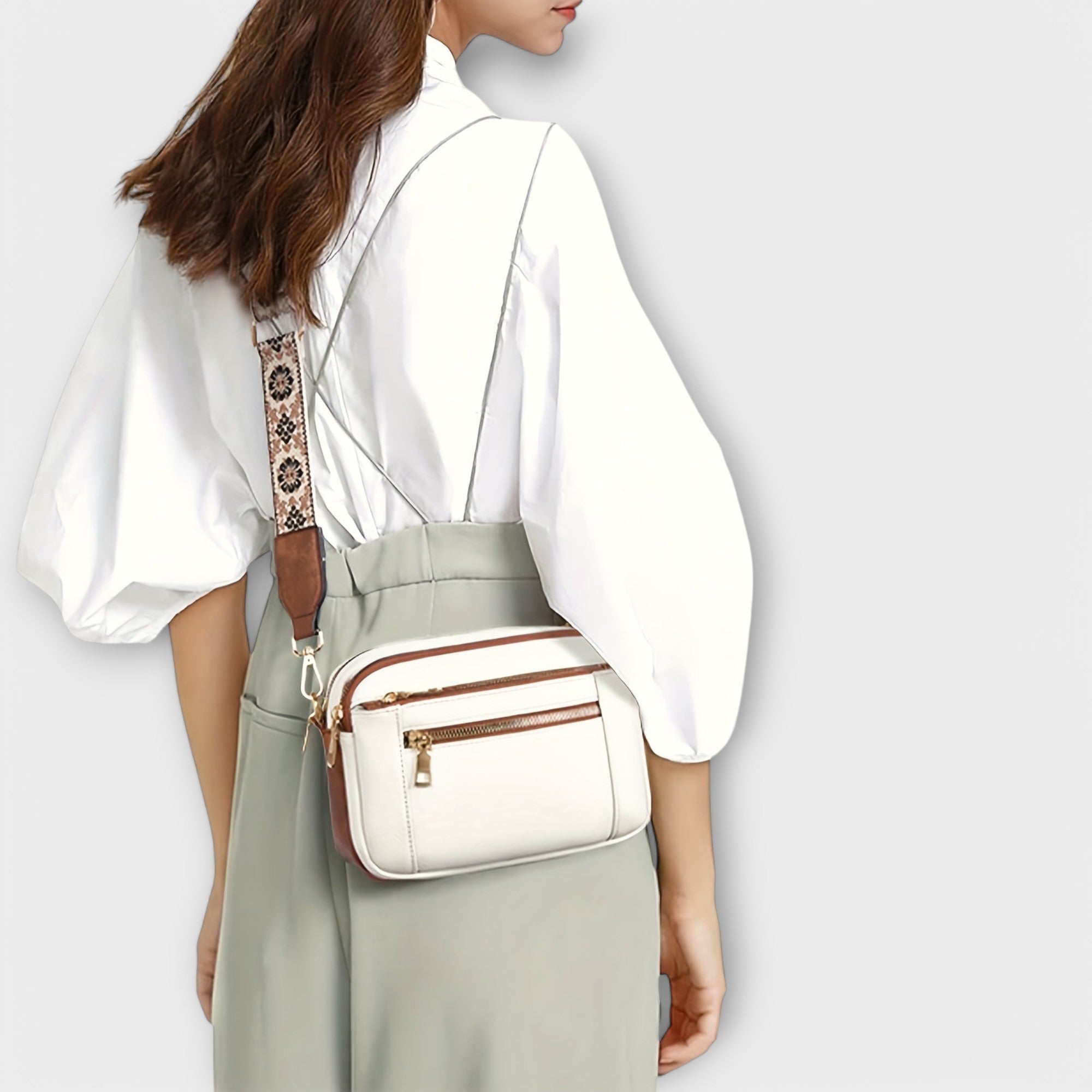 Aurora - Bolsa de Hombro en Piel Vegana