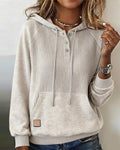 Solange | Sudadera casual con capucha y mangas largas