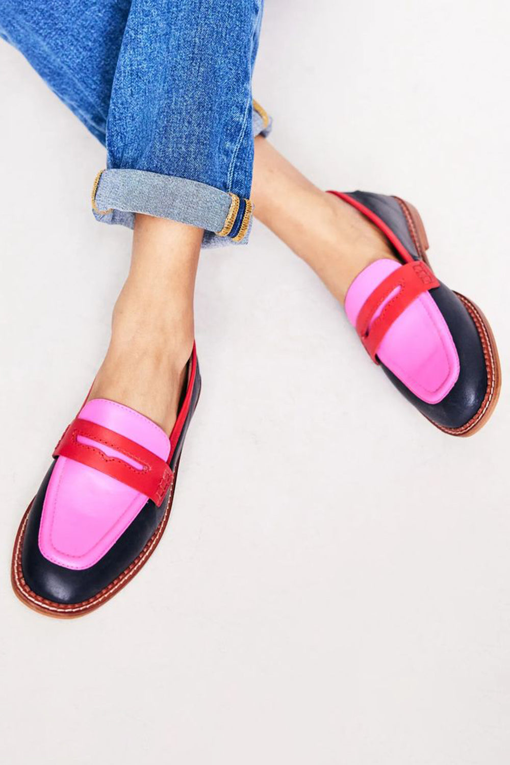 Luna | Mocasines Negros