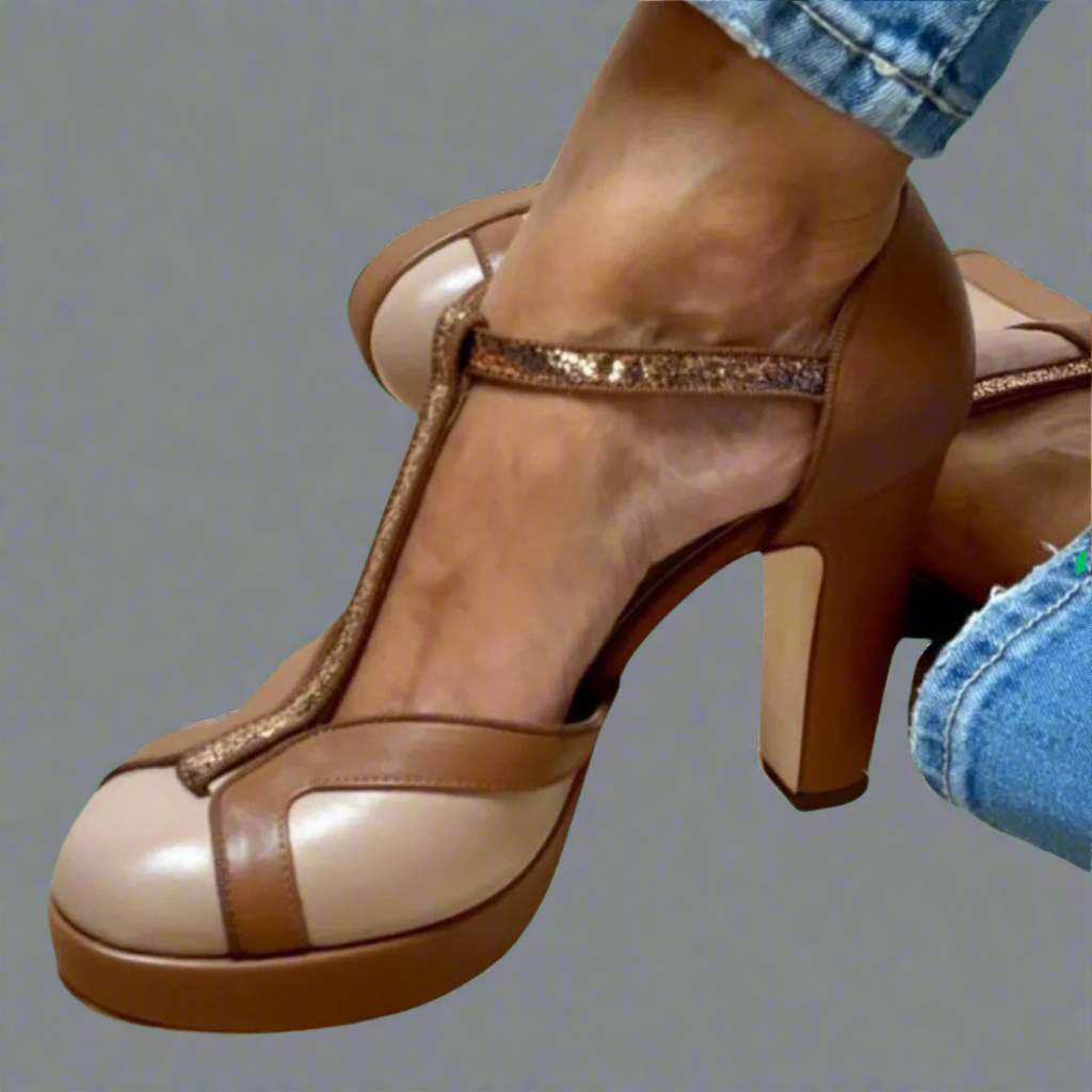 Sofia™ | Sandalias de Tacón Elegantes
