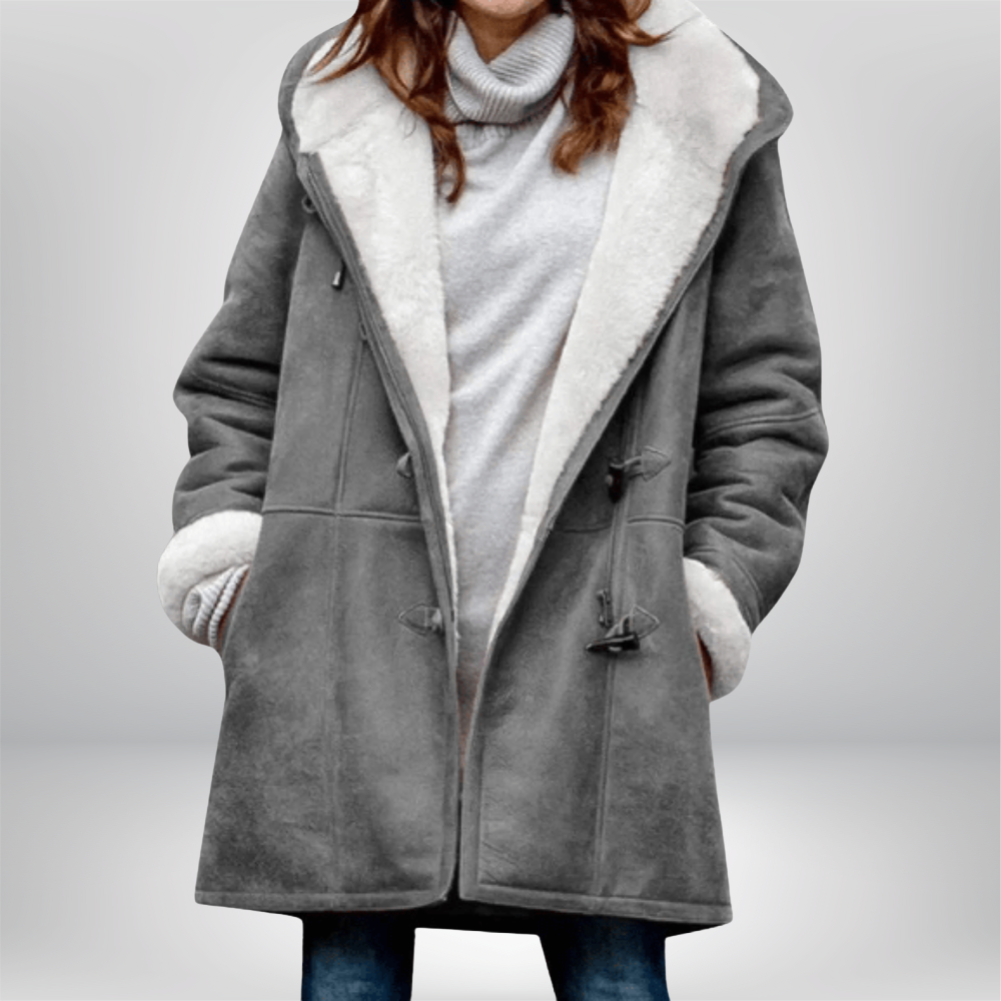 Léonie | Abrigo de piel de oveja Aspen