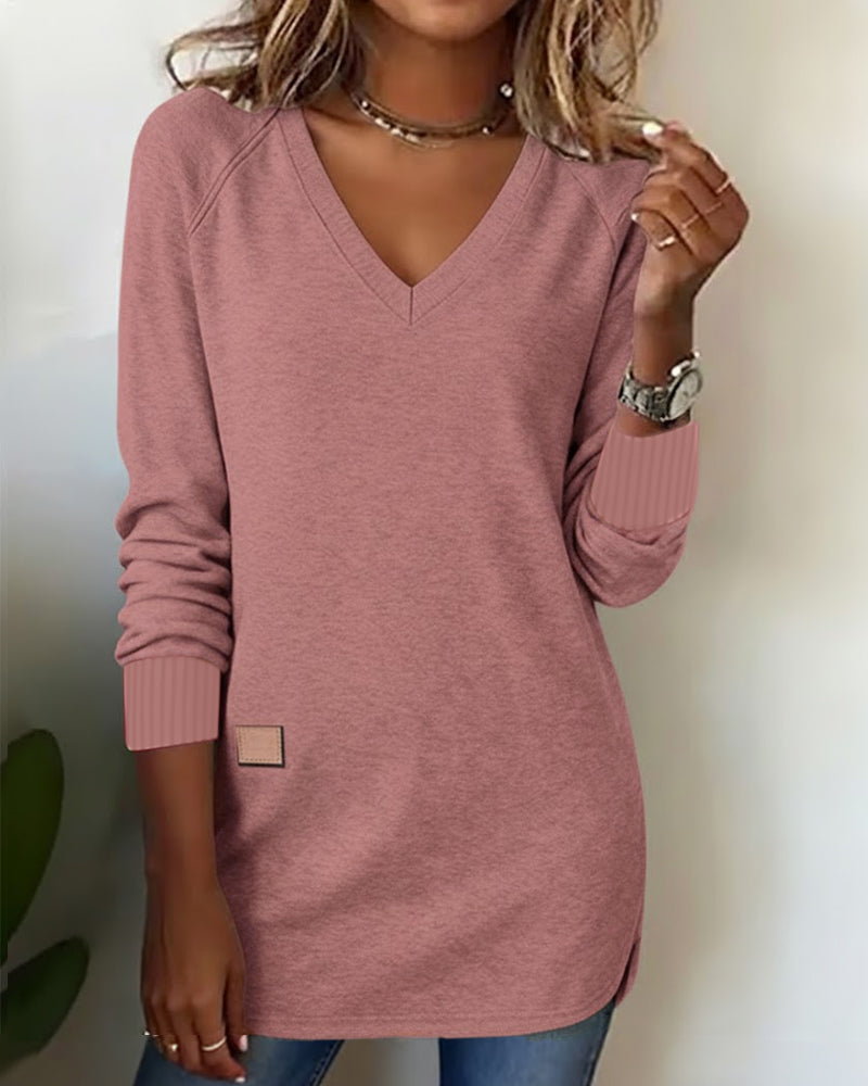 Gaïa | Sudadera de Moda con Cuello en V
