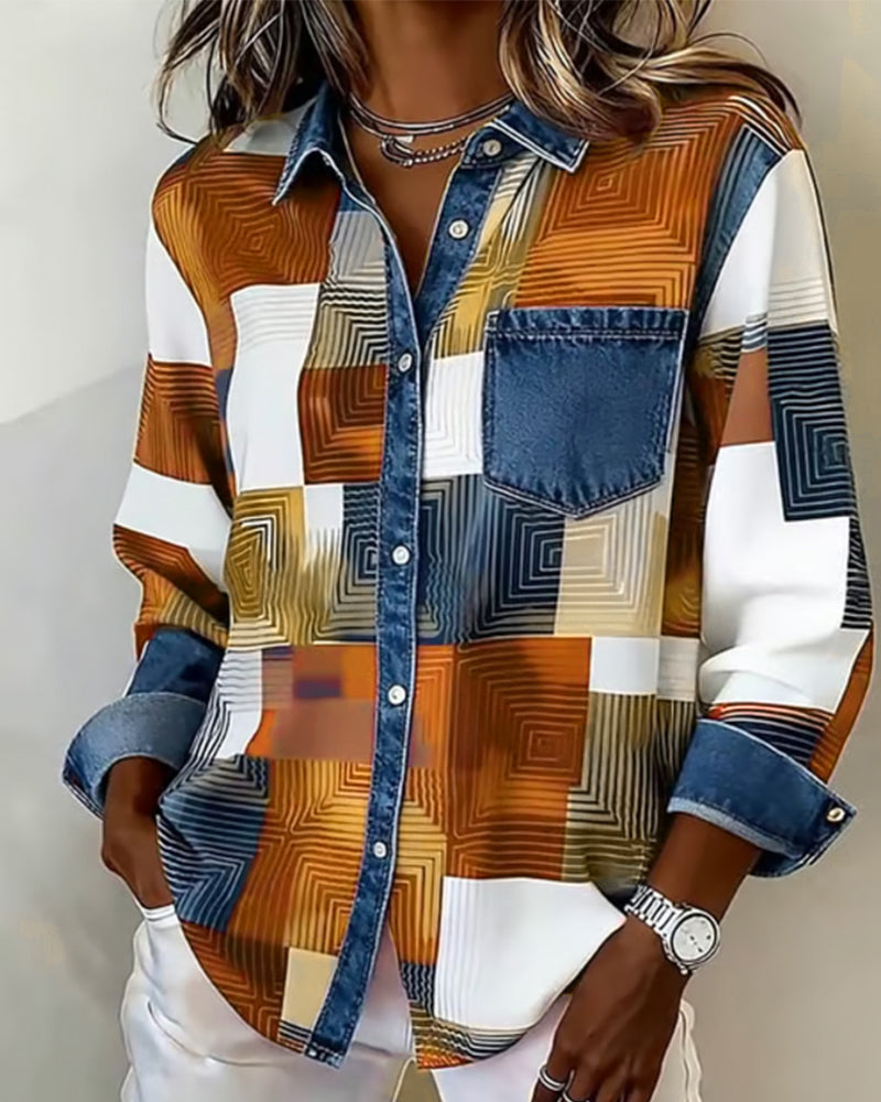 Anaïs-Claire | Sudadera con Cremallera y Estampado Casual