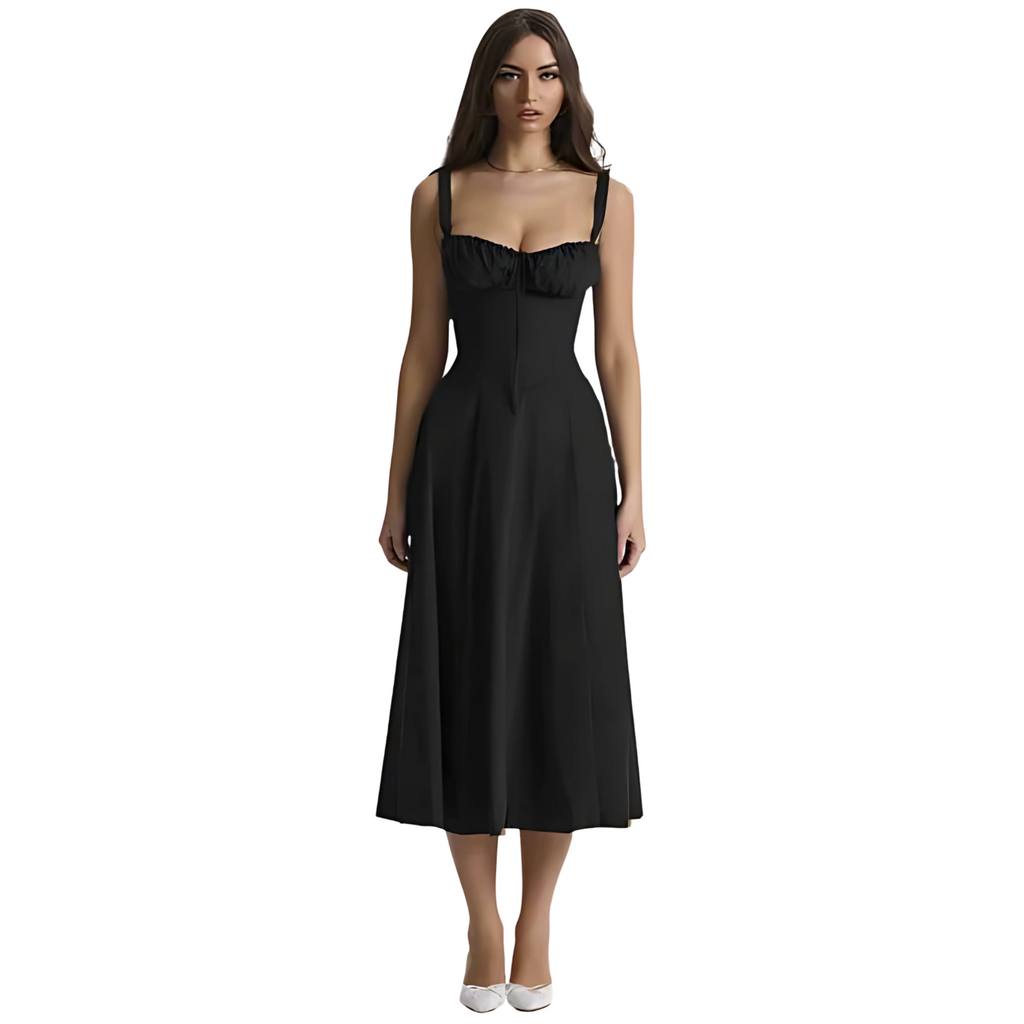 Tirzah | Vestido Estilo Slip Dress Bohemio y Fluido