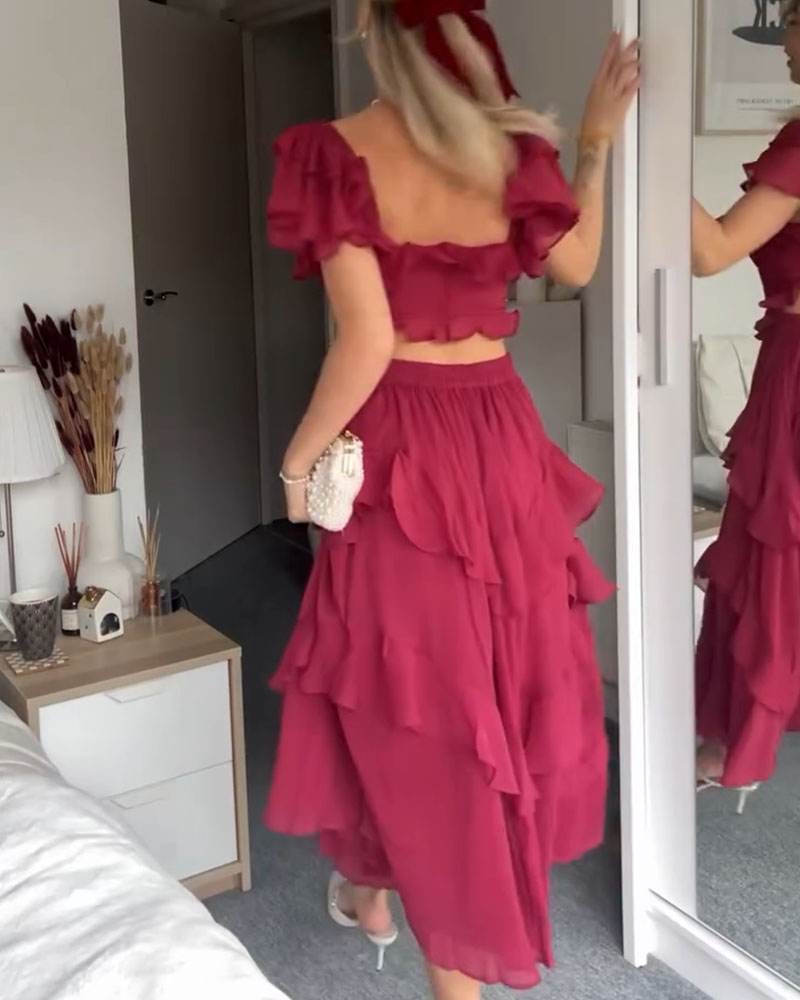 Quinlan | Vestido Elegante de Cintura Alta con Encaje