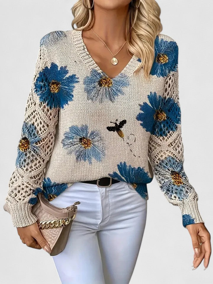 Aurelia | Suéter elegante con diseño floral