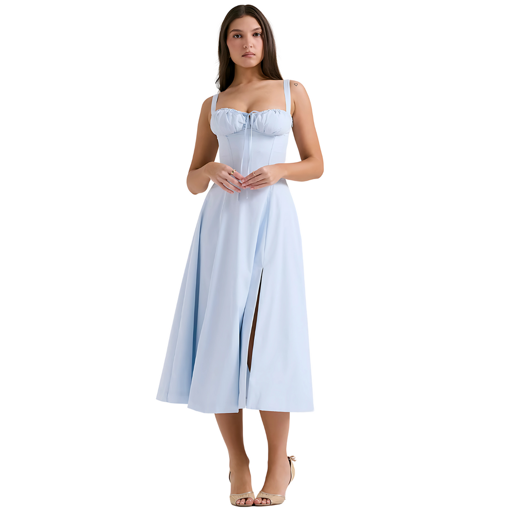 Tirzah | Vestido Estilo Slip Dress Bohemio y Fluido