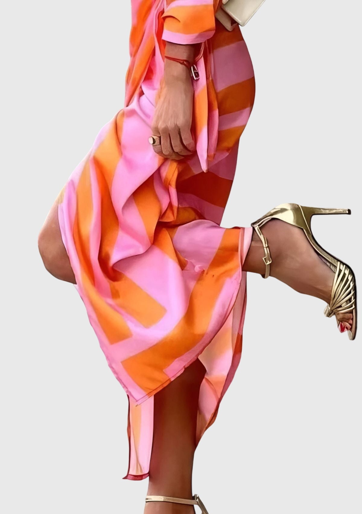 EVERLY | Elegante Vestido Estampado