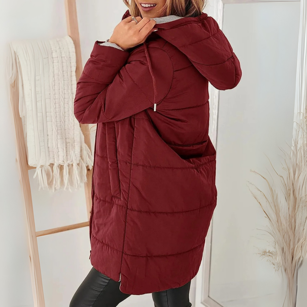 Marcelline | Chamarra de invierno ligera con capucha