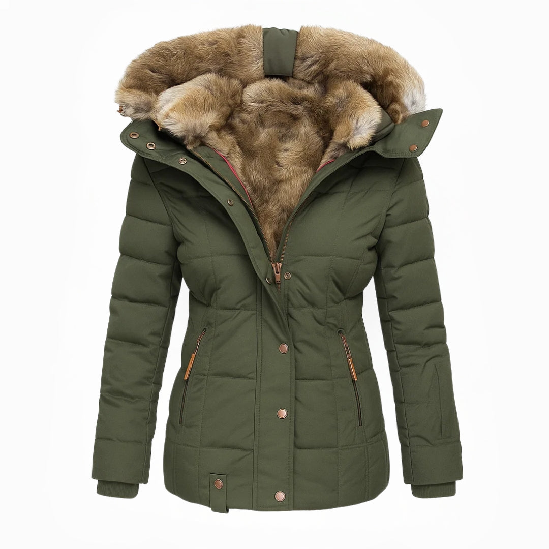 Anna | Abrigo de invierno con forro de piel