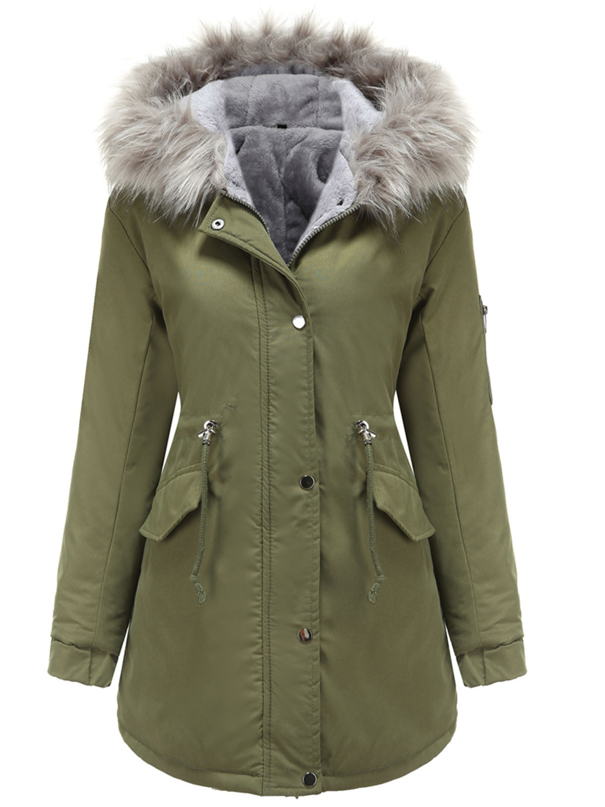 Arielle | Parka de invierno con suave forro de piel