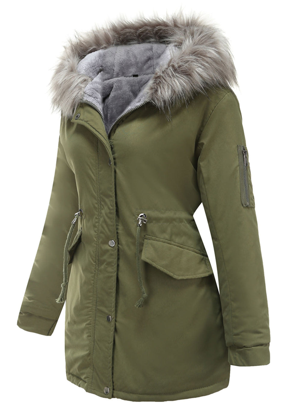 Arielle | Parka de invierno con suave forro de piel