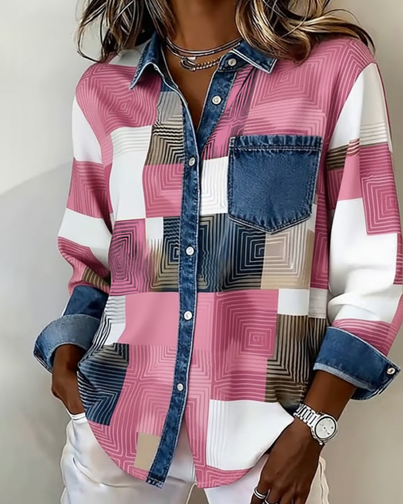Anaïs-Claire | Sudadera con Cremallera y Estampado Casual